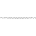 Gecko Jewellery Sterling Silver Heavyweight Trace Chain Necklace – 46cm