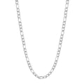 Gecko Jewellery Figaro Link Chain Necklace | Stainless Steel - 50cm