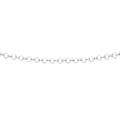 Gecko Jewellery Sterling Silver Round Belcher Chain with Bolt Ring