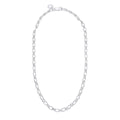 Gecko Jewellery Recycled Sterling Silver Long Link Chain Necklace
