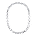 Gecko Jewellery Recycled Sterling Silver Heavy Linked Chain Necklace