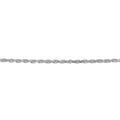 Gecko Jewellery Recycled Sterling Silver Corda Chain – 41cm-46cm