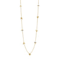 Camelot Flower Necklace – Gold and Silver-Plated by Gecko Jewellery