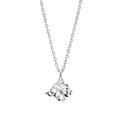 Laura Ashley Albertine Rose Necklace | Silver or Gold-Plated Brass