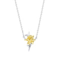 Laura Ashley Heritage Daffodil Necklace – Recycled Silver & Gold Plated
