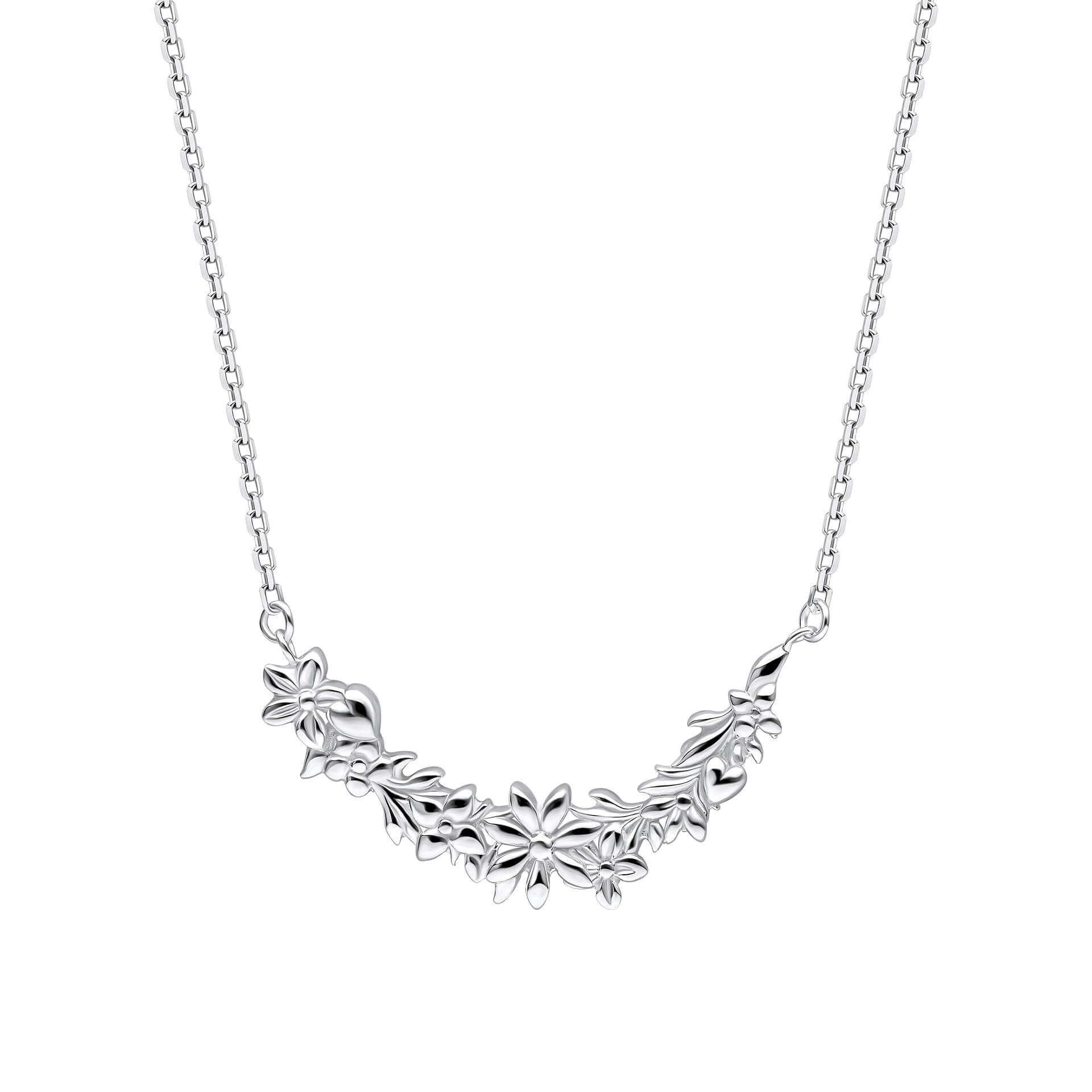 Laura Ashley Naunton Folly Scoop Necklace | Recycled Sterling Silver