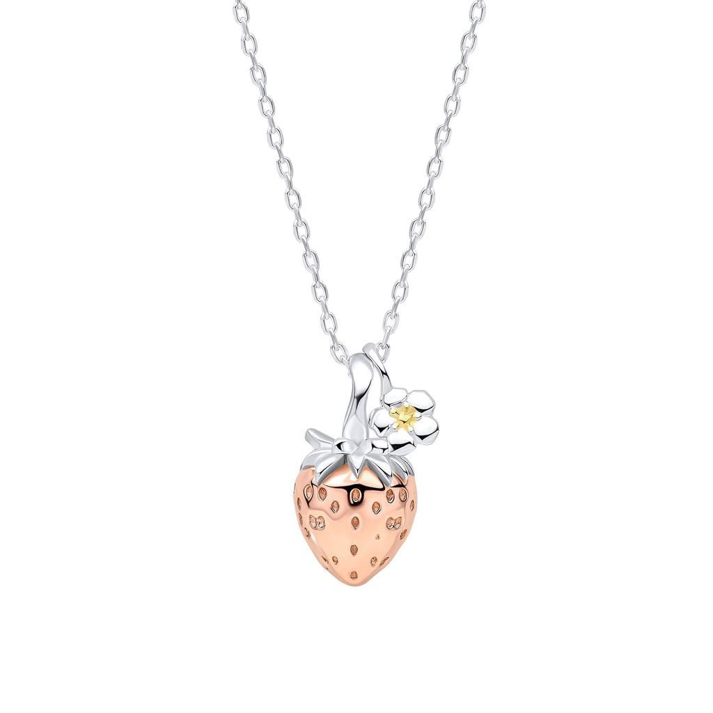 Gecko Jewellery Strawberry Field Necklace – Recycled Sterling Silver