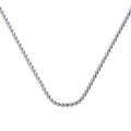 Diamonfire 45cm Ball Chain Necklace – Sterling Silver Pendant Chain