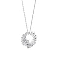 Laura Ashley Cathedine Floral Necklace in Recycled Sterling Silver