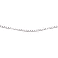 Sterling Silver Box Chain Necklace with Bolt Ring by Gecko Jewellery