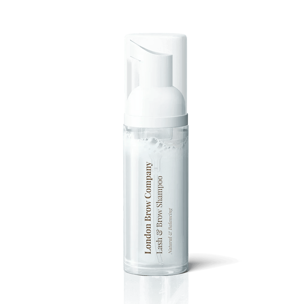 Lash & Brow Shampoo - Natural Foaming Cleanser by The London Brow Company