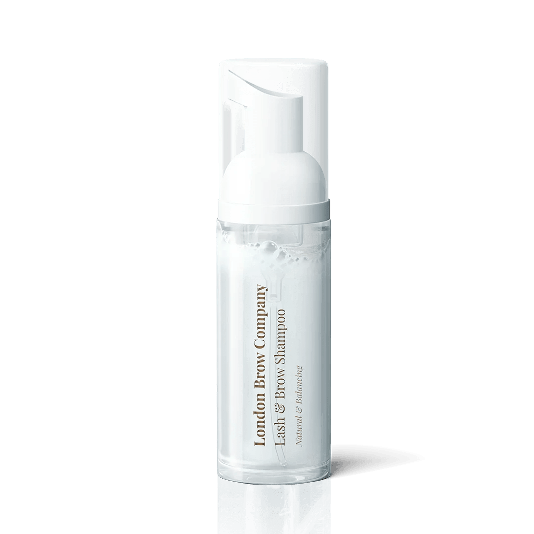 Lash & Brow Shampoo - Natural Foaming Cleanser by The London Brow Company