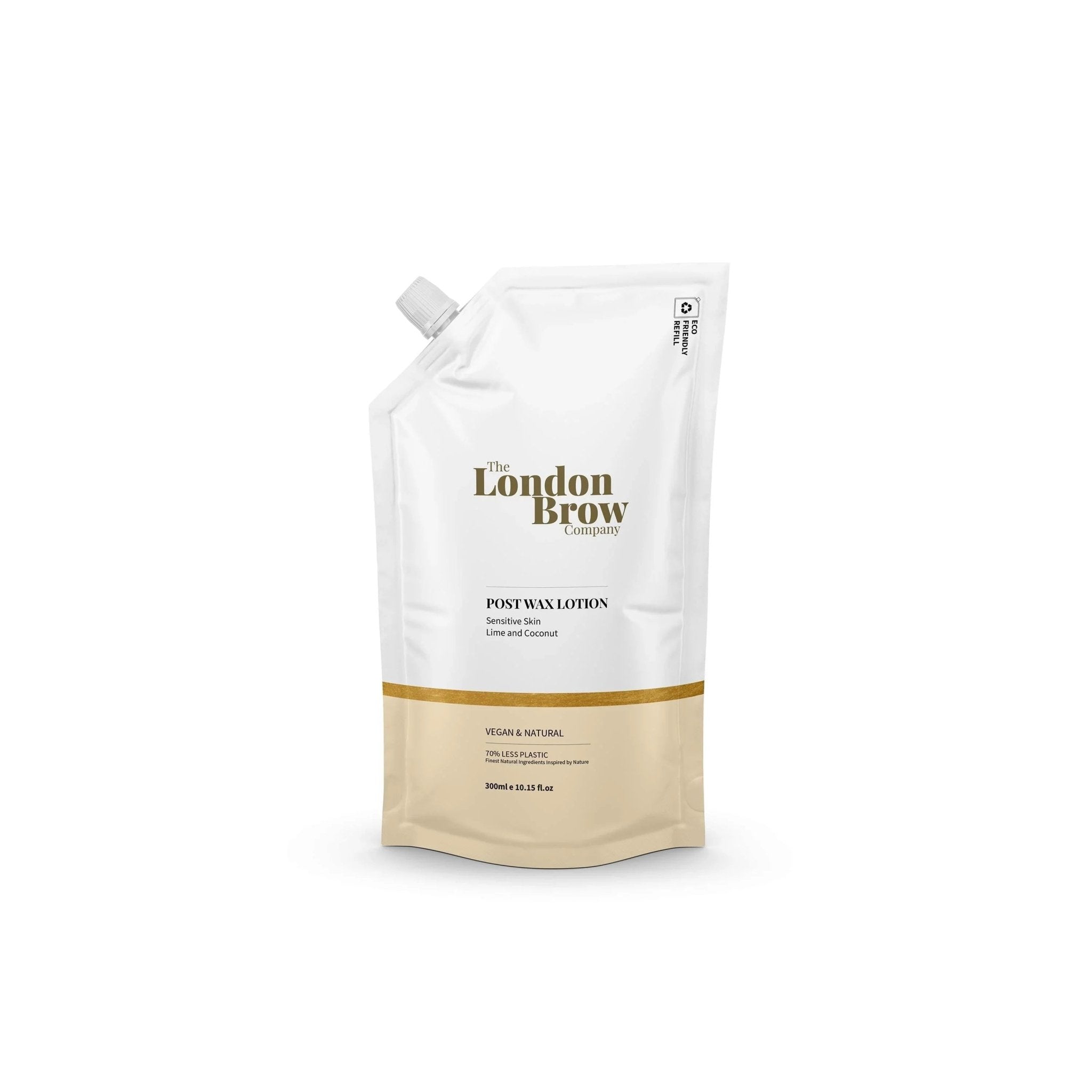 London Brow Post-Wax Soothing Lotion – Natural Coconut & Lime 300ml