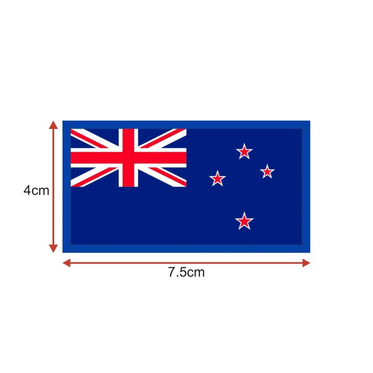Country Flag Patches | Embroidered Hook and Loop by CERBERUS Strength