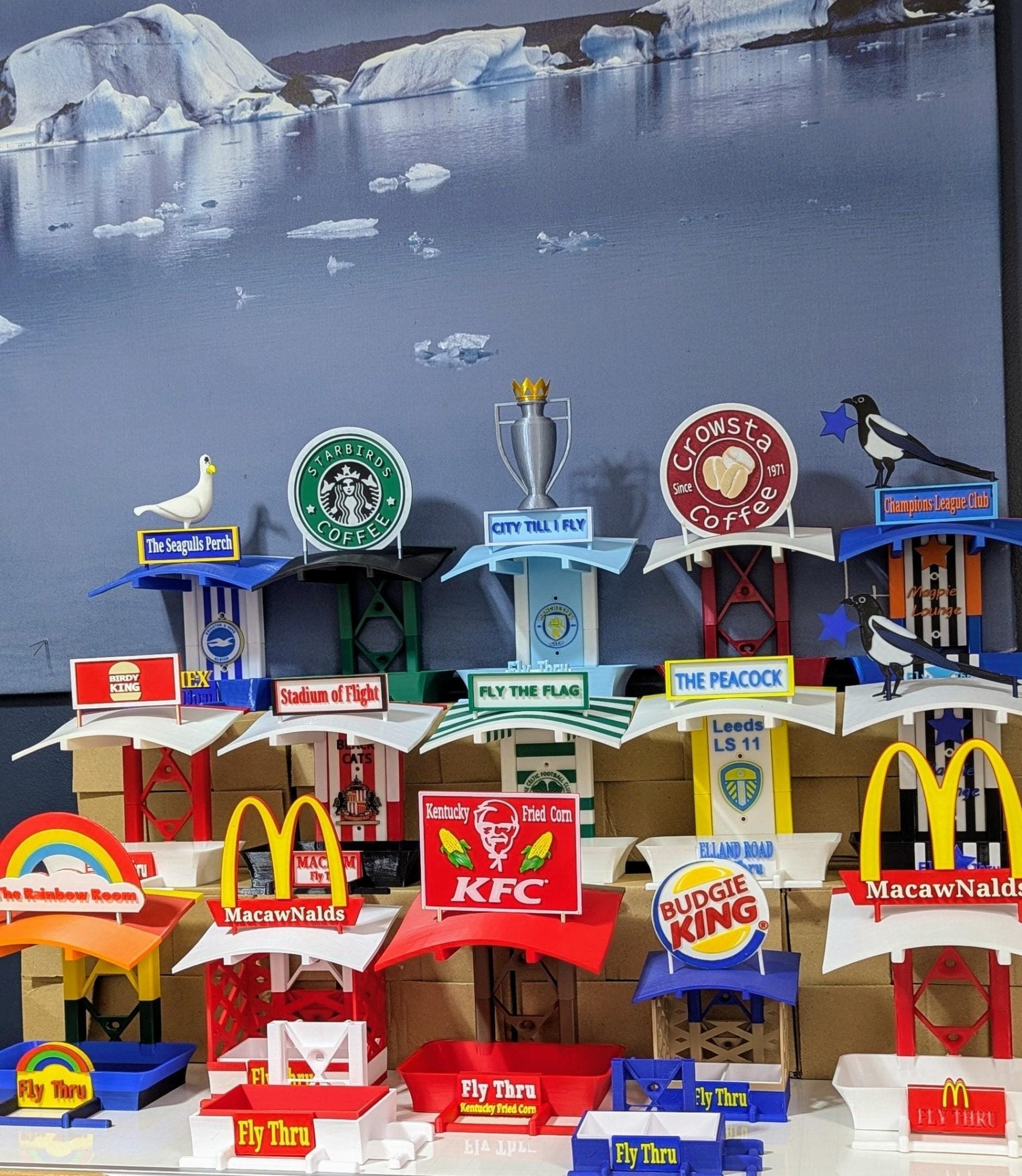 Newcastle United Bird Feeding Station – Champions League Edition
