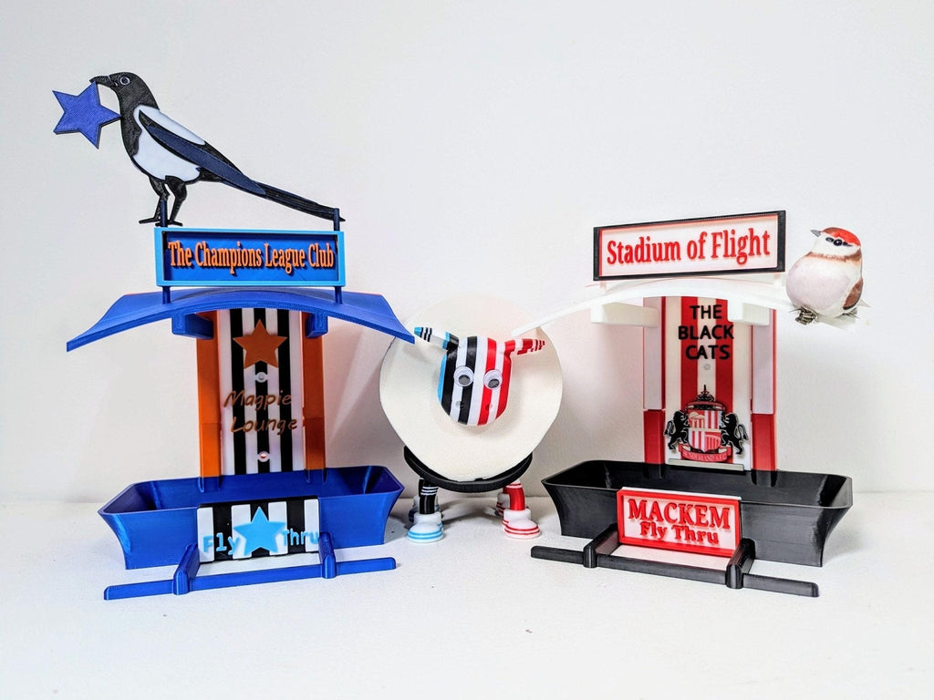 Newcastle United Garden Bird Feeder – NUFC Home Shirt Feeding Station