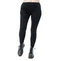 Poizen Industries Nightshade Leggings – Black Cotton Corset Lacing