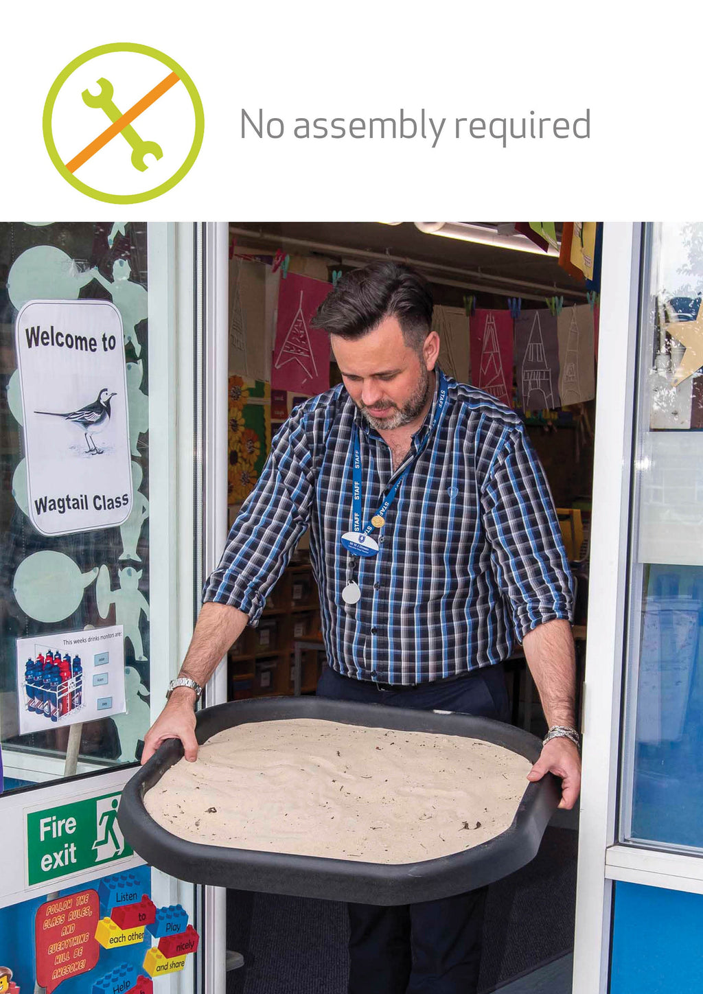 Original 70cm Tuff Tray Only - 3 Colour Options