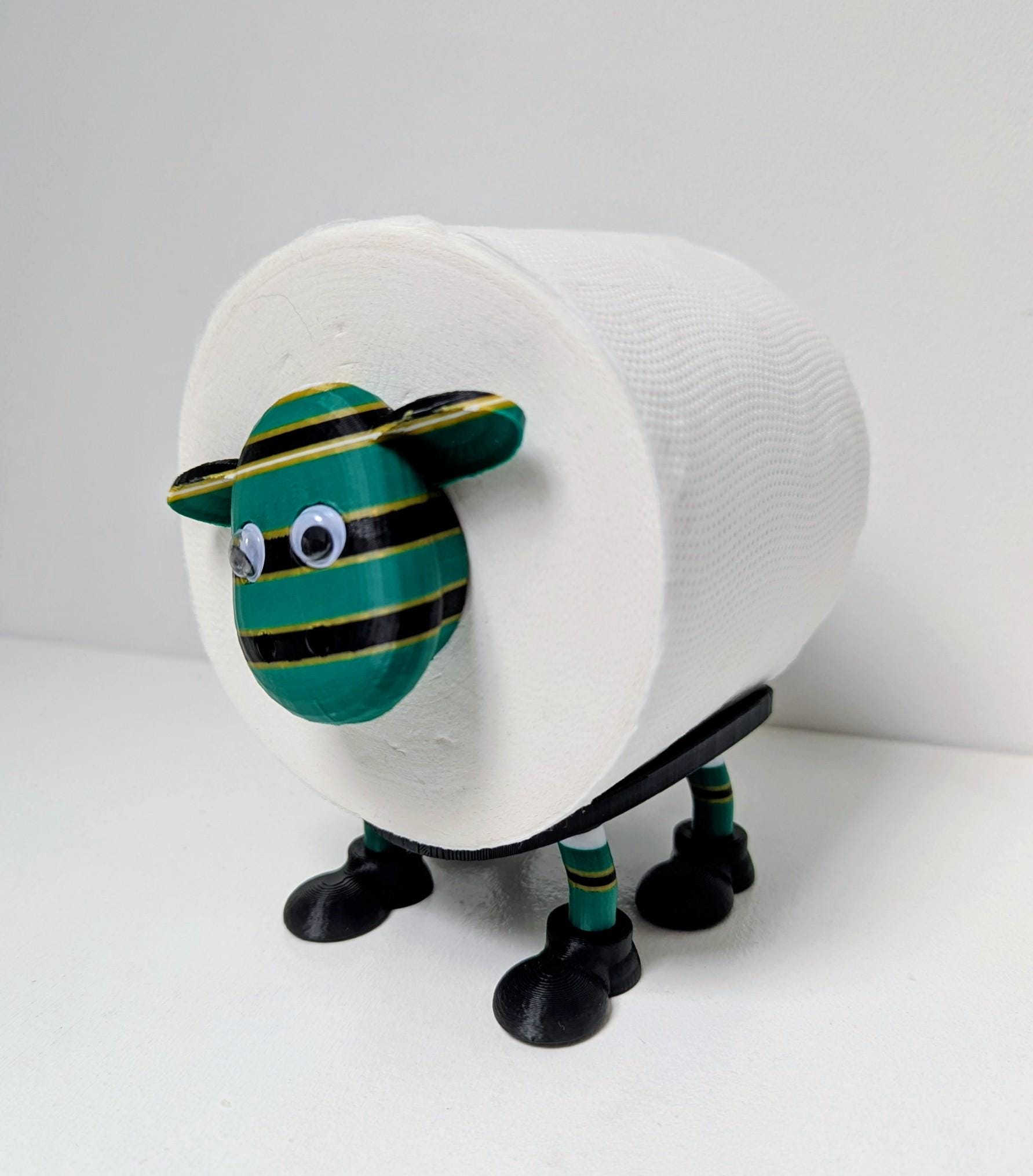 Northampton Saints Rugby Toilet Roll Holder – Chaddyverse SuperSheep