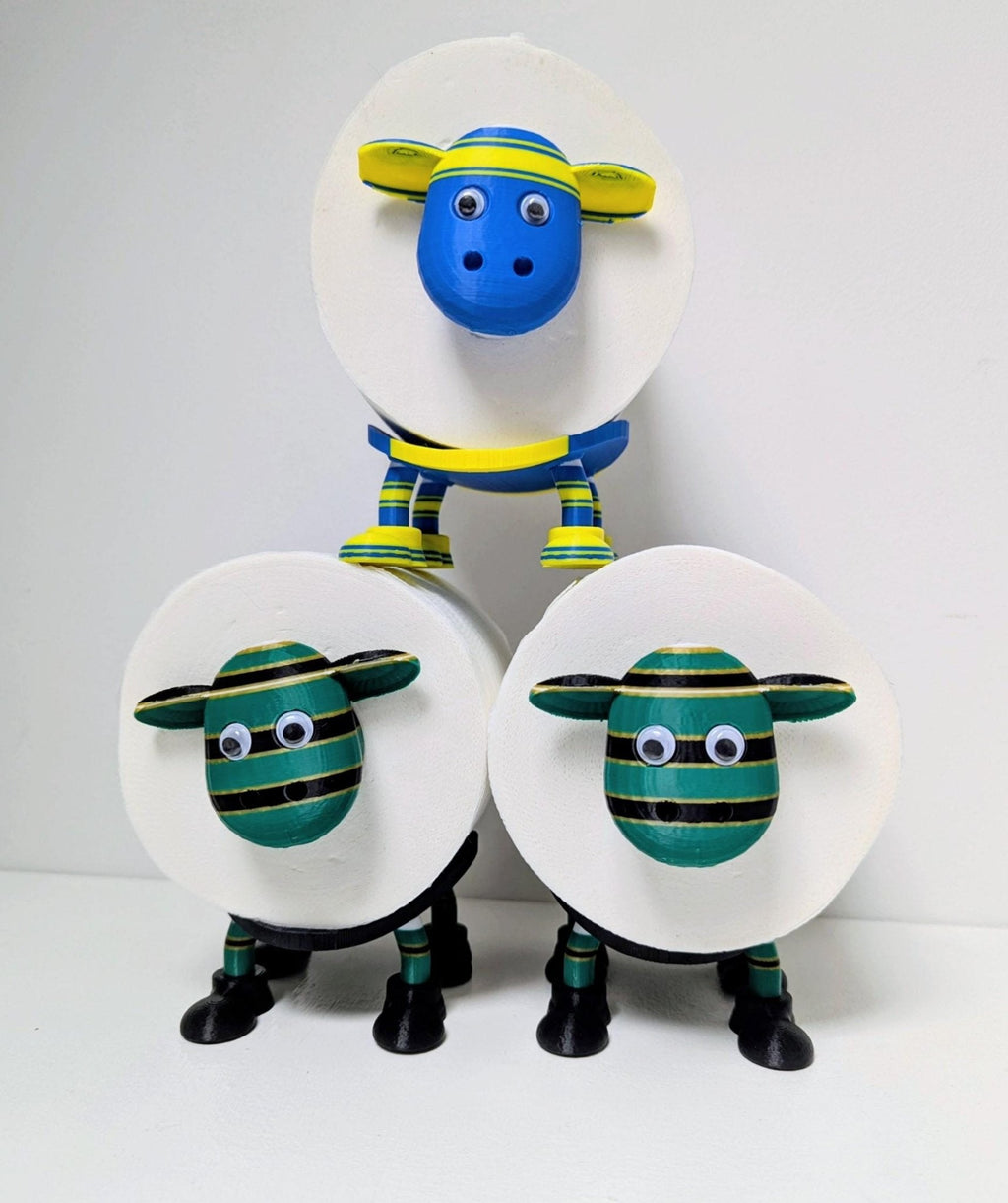 Northampton Saints Rugby Toilet Roll Holder – Chaddyverse SuperSheep