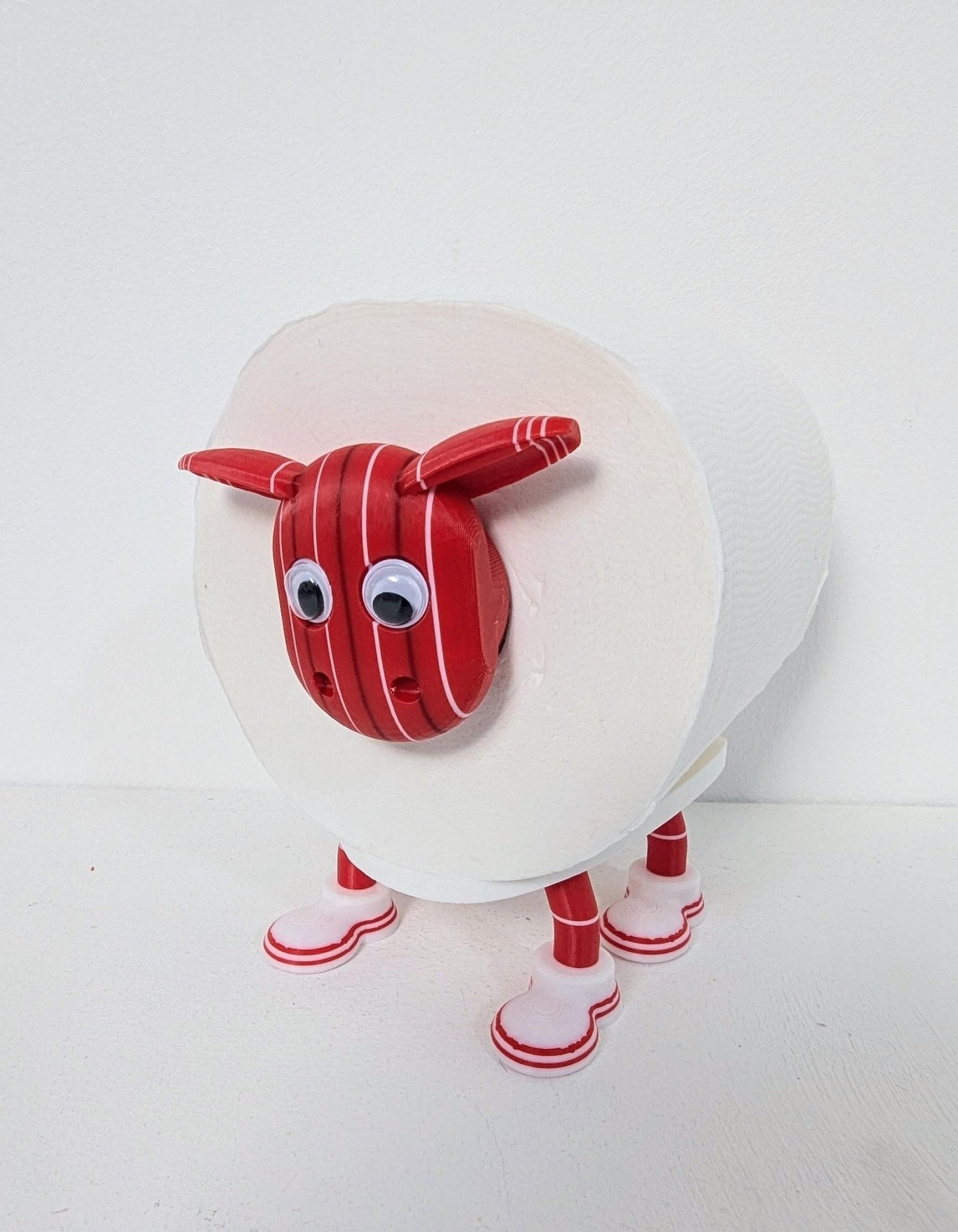 Nottingham Forest Sheep Toilet Roll Holder - 2025/26 Pinstripe Edition