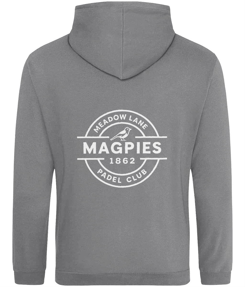 Notts Magpies Padel Club College Style Hoodie by Corcuera