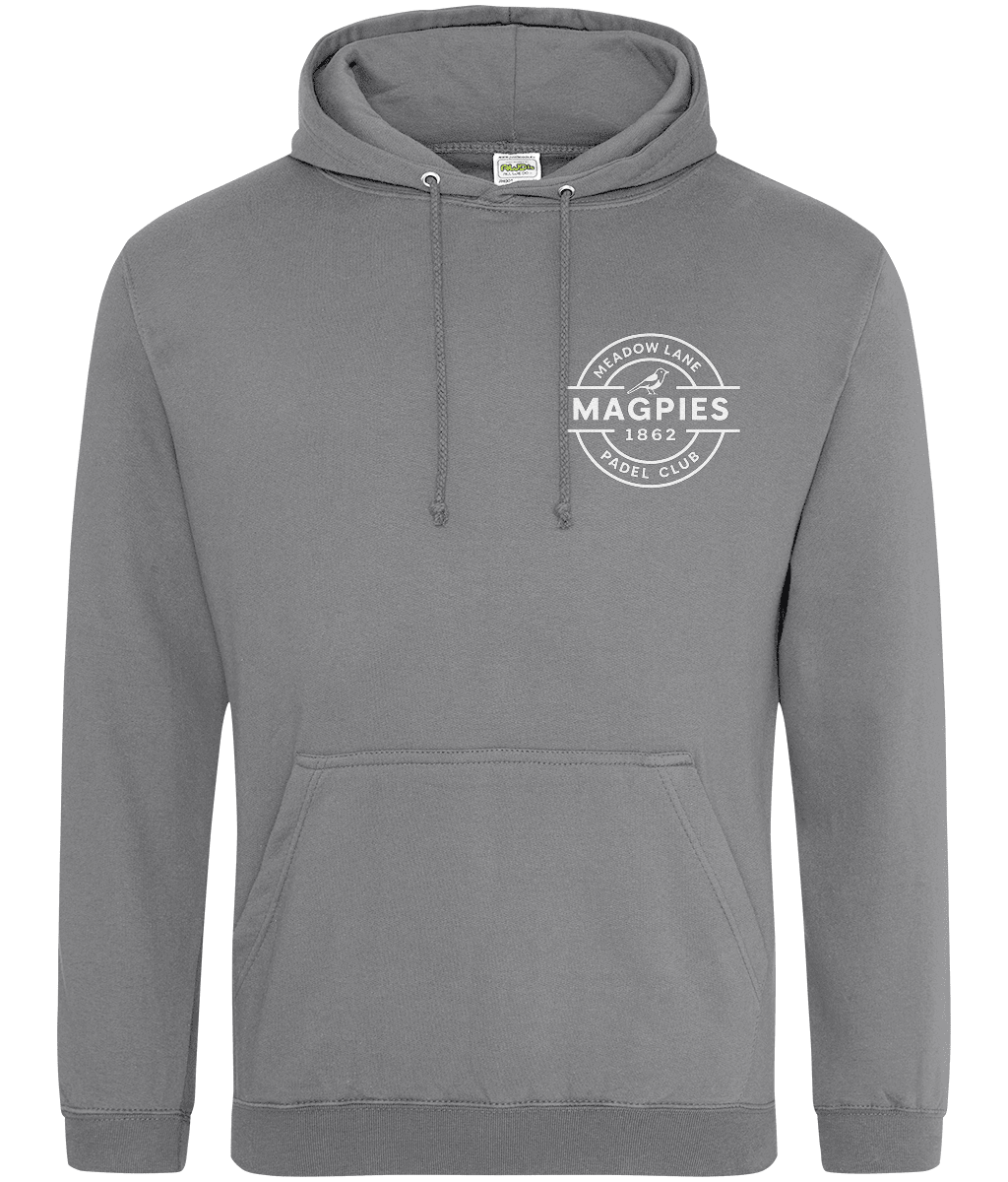 Notts Magpies Padel Club College Style Hoodie by Corcuera