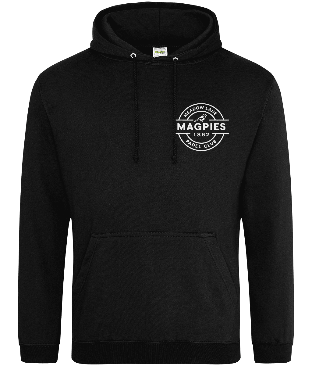 Notts Magpies Padel Club College Style Hoodie by Corcuera