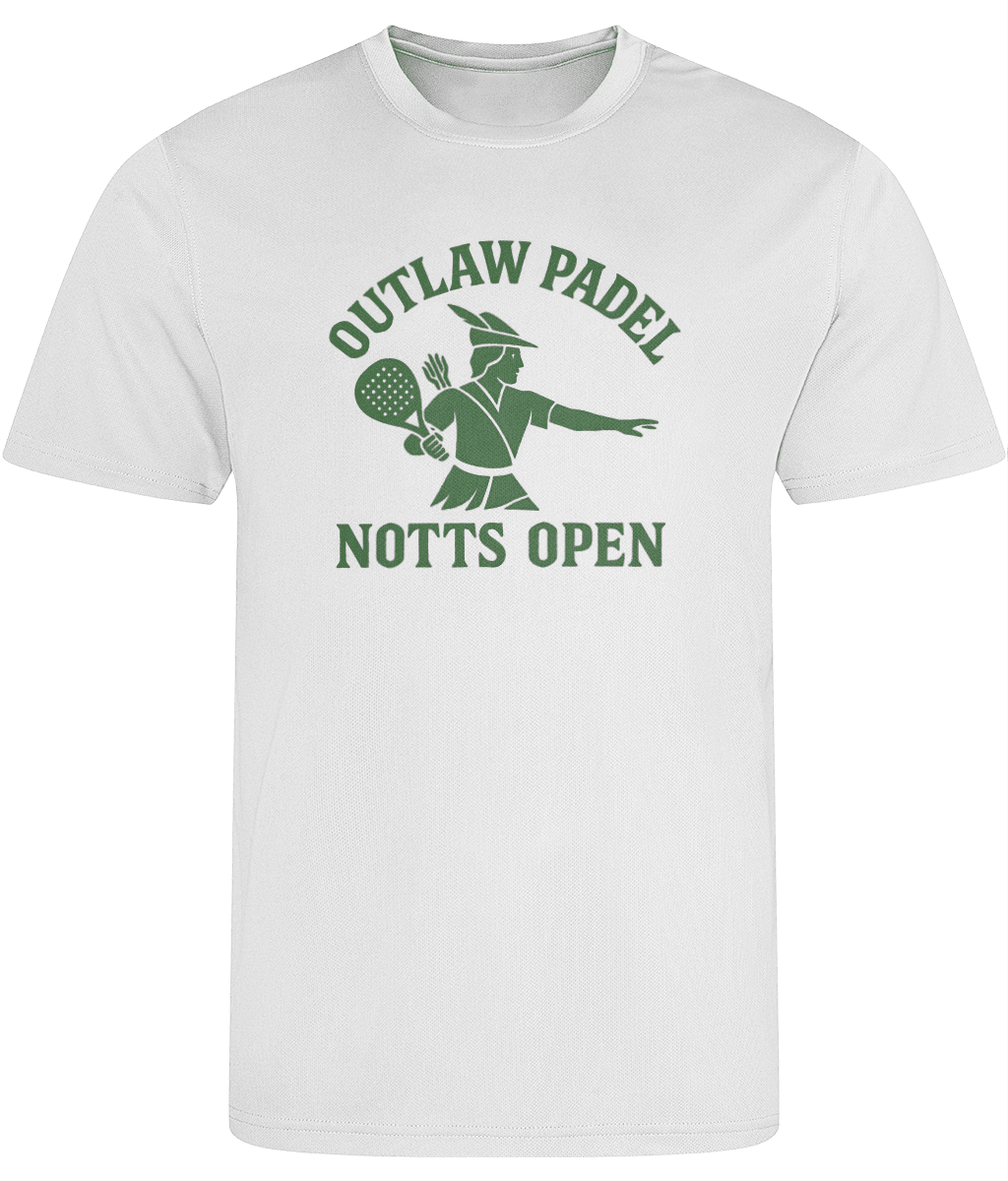 Notts Outlaw Padel Club Childrens T-shirt Age 3-12