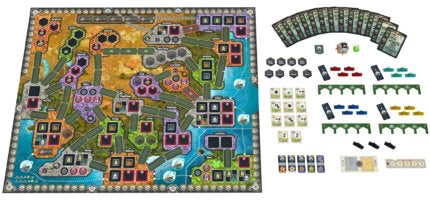 Nucleum Board Game by Snaps – Heavy Euro Economic Strategy Tabletop
