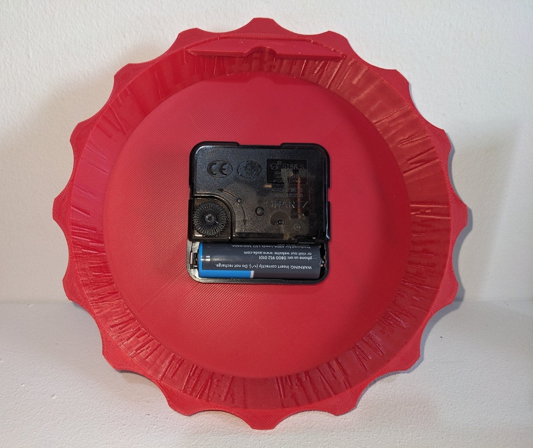 Nuka Cola Fallout Wall Clock – Chaddyverse 3D Printed Gaming Decor