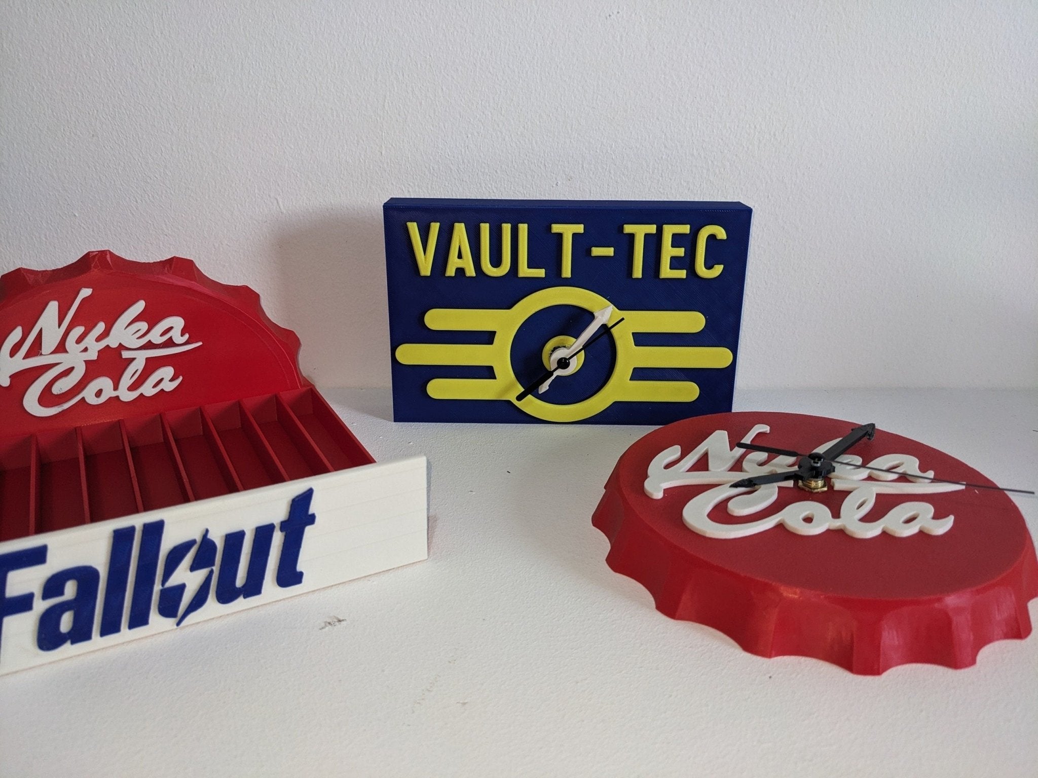 Nuka Cola Fallout Wall Clock – Chaddyverse 3D Printed Gaming Decor