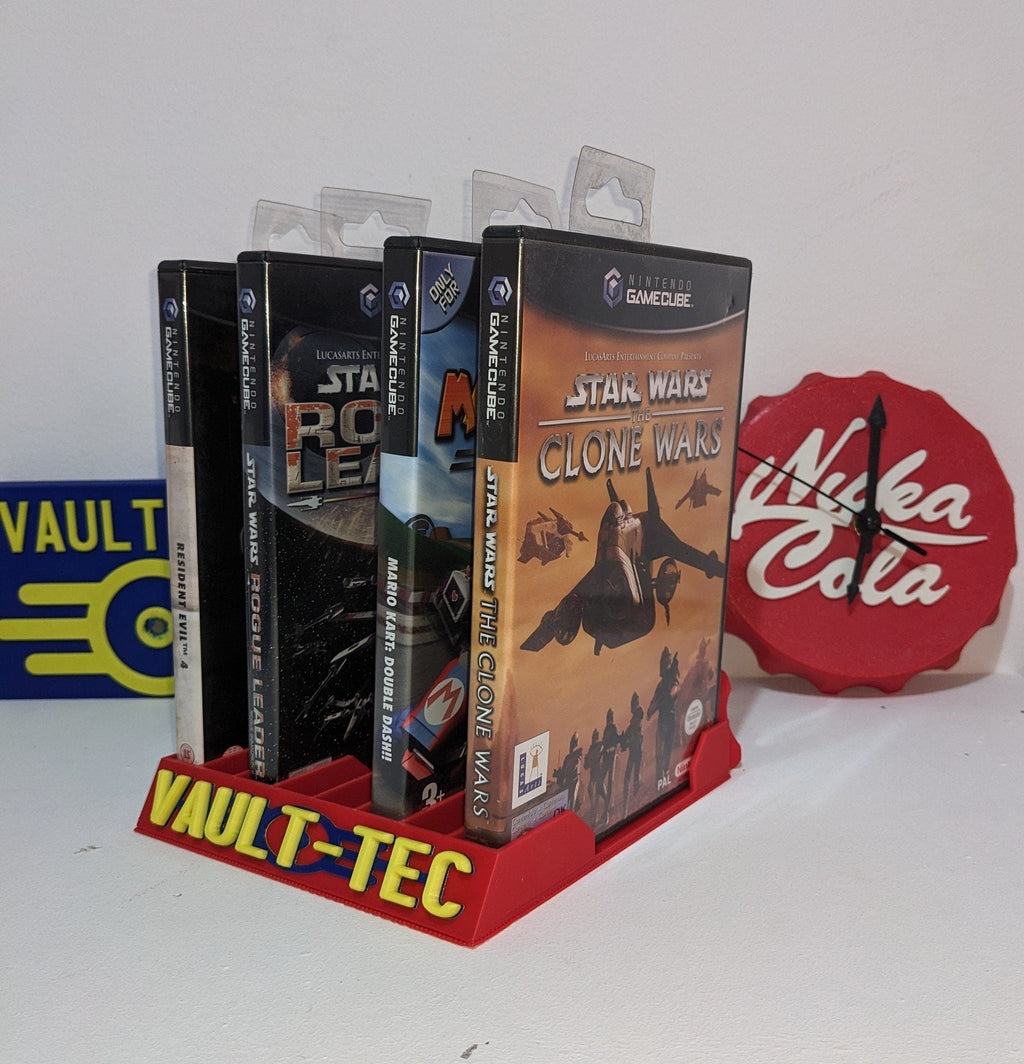 Chaddyverse Nuka Cola Game Holder | Fallout 3D Printed Media Storage