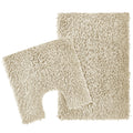 OLIVIA ROCCO Como 2-Piece Cotton Bath Mat and Pedestal Set – Natural