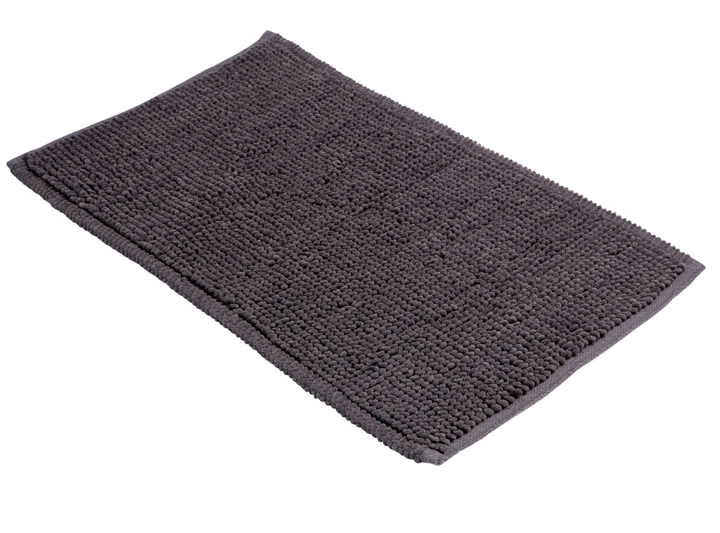 OLIVIA ROCCO Pebbles Bath Mat – Hand Woven Cotton Non-Slip Rug, 50x80cm