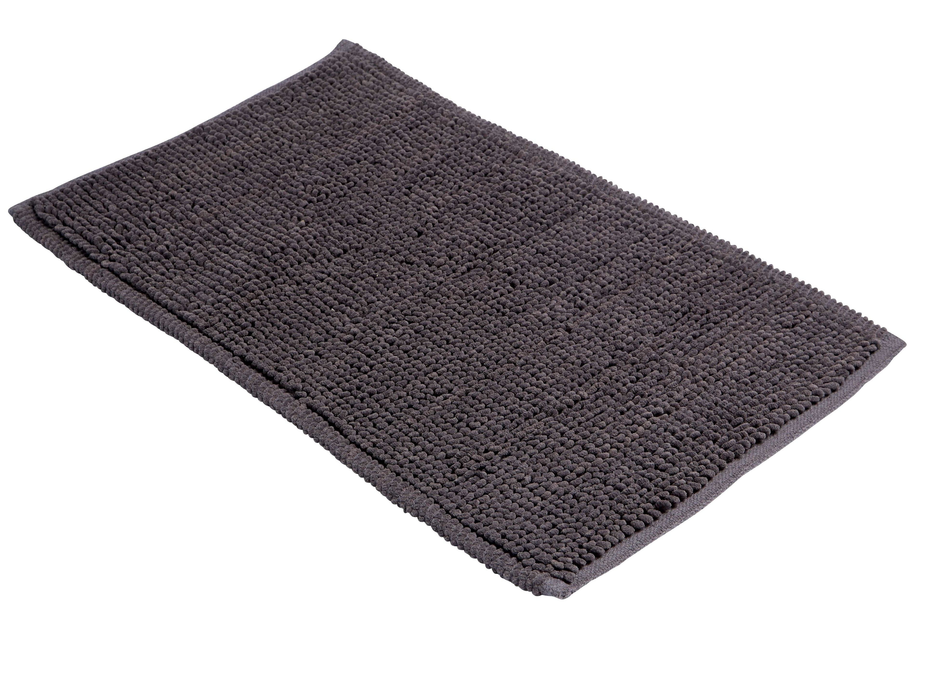 OLIVIA ROCCO Pebbles Bath Mat – Hand Woven Cotton Non-Slip Rug, 50x80cm