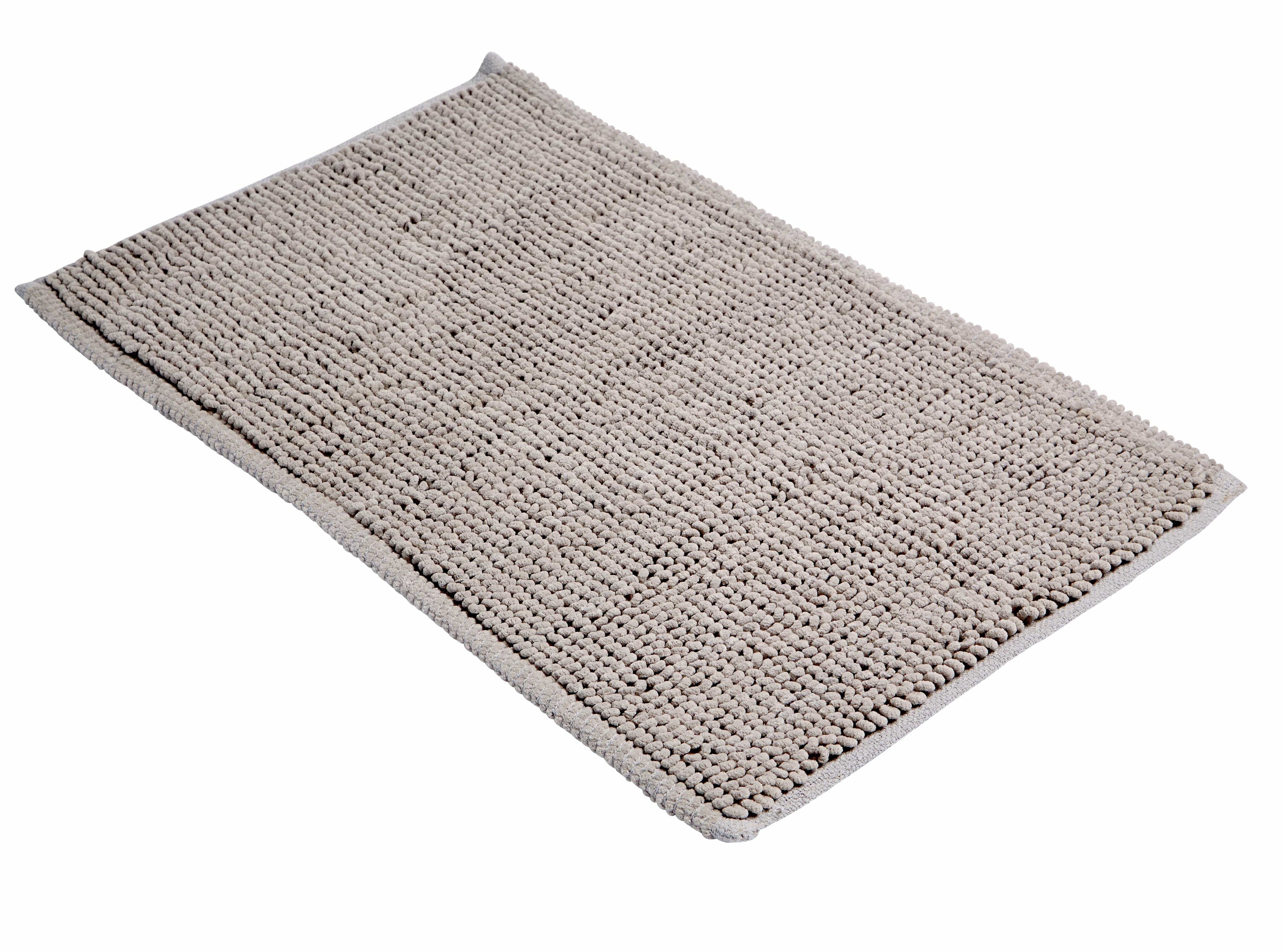 OLIVIA ROCCO Pebbles Bath Mat – Hand Woven Cotton Non-Slip Rug, 50x80cm