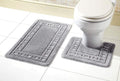 OLIVIA ROCCO Miami Bath Mat Set – Ultra Absorbent Non-Slip 2 Piece Set