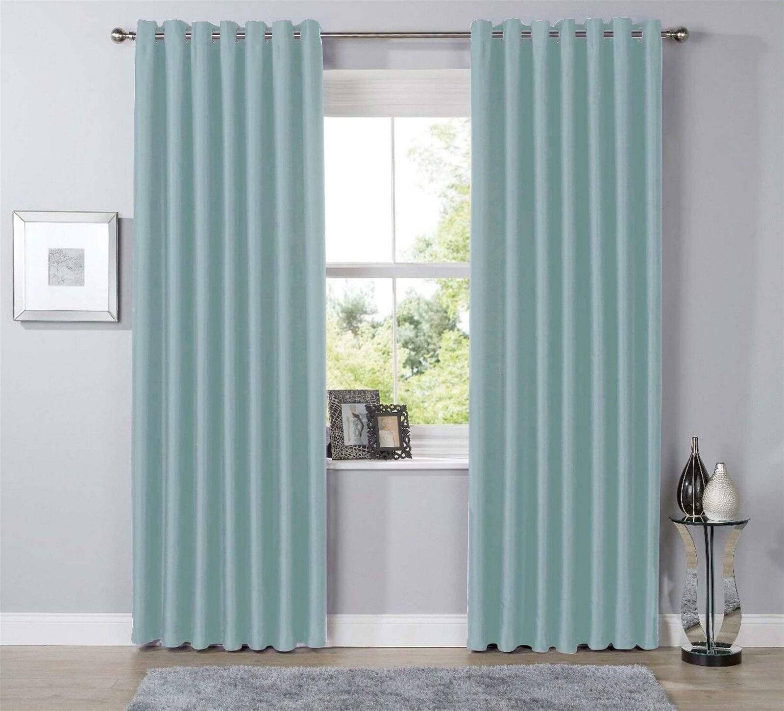 OLIVIA ROCCO Thermal Blackout Curtains – Eyelet Room Darkening Pair