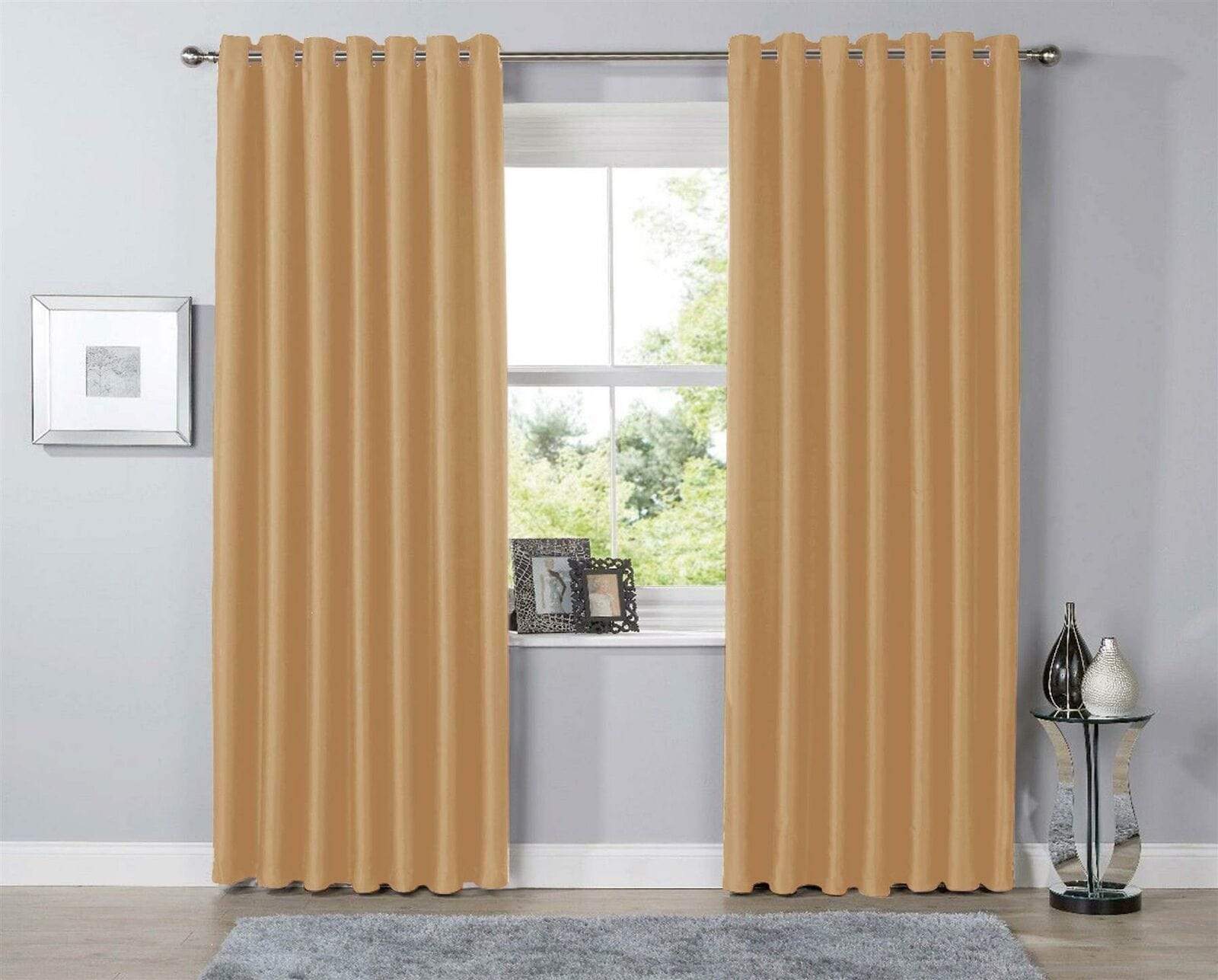 OLIVIA ROCCO Thermal Blackout Curtains – Eyelet Room Darkening Pair