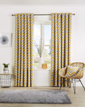 OLIVIA ROCCO Chevron Curtain Panels & Cushion Covers | OEKO-TEX Poly-Cotton