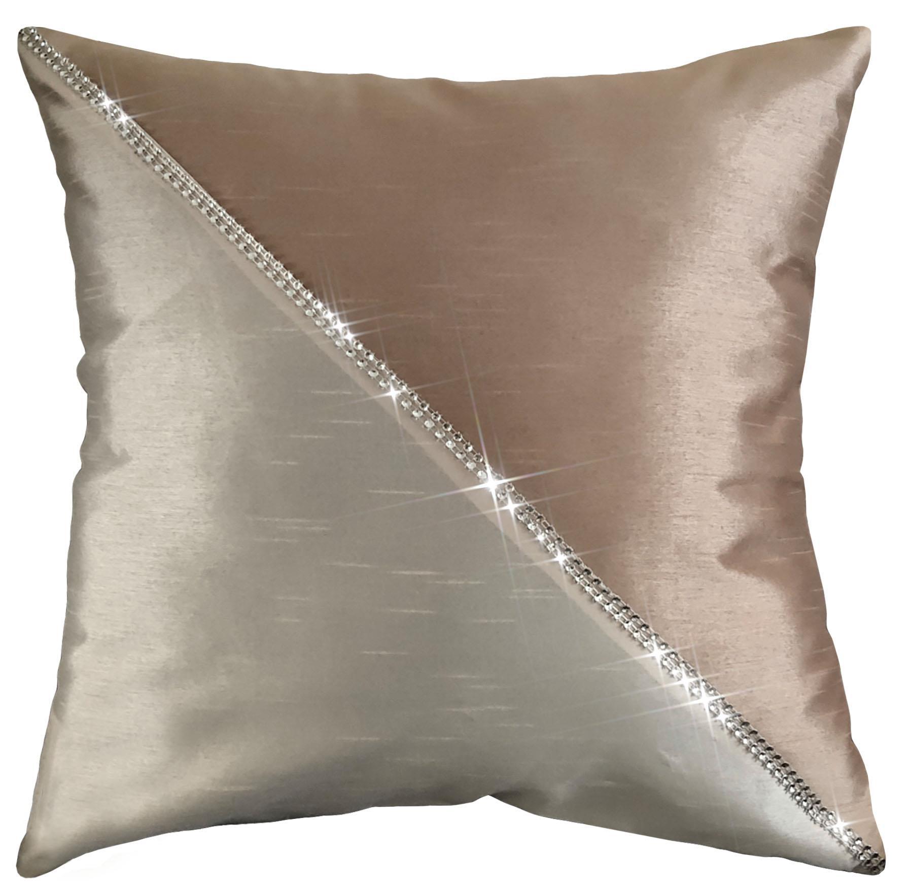 OLIVIA ROCCO Haveli Faux Silk Eyelet Curtains – Glitz Room Darkening Pair