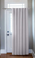 OLIVIA ROCCO Capri Thermal Door Curtain – Pencil Pleat Noise Reducing