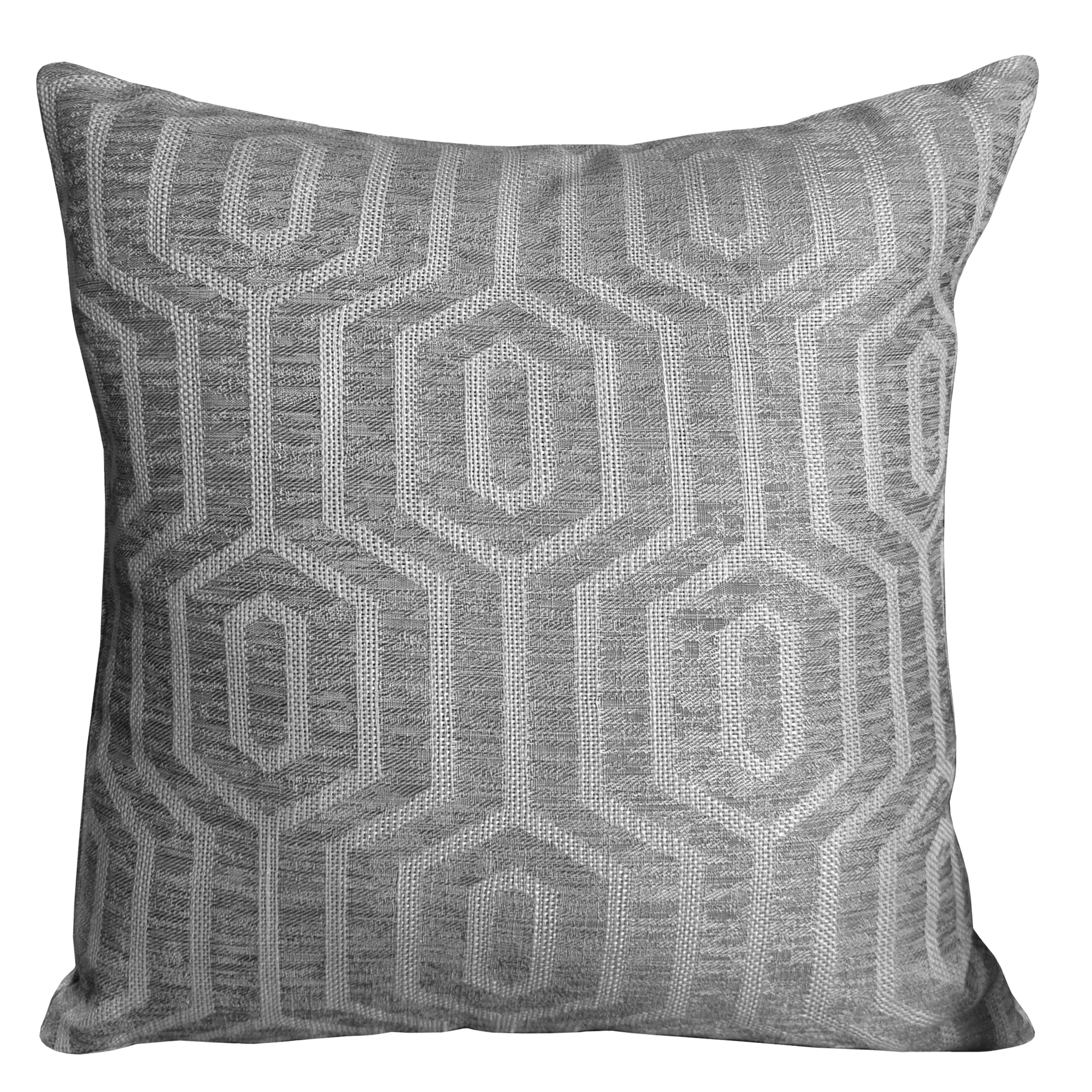 OLIVIA ROCCO Paris Cushion Covers 2 Pack – Grey Square Decorative Cushions