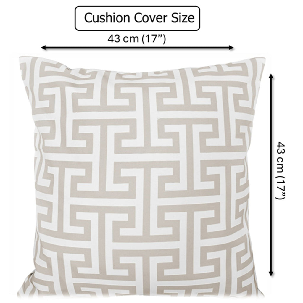 OLIVIA ROCCO Waterproof Cushion Covers – 43x43 cm Outdoor Garden Milano