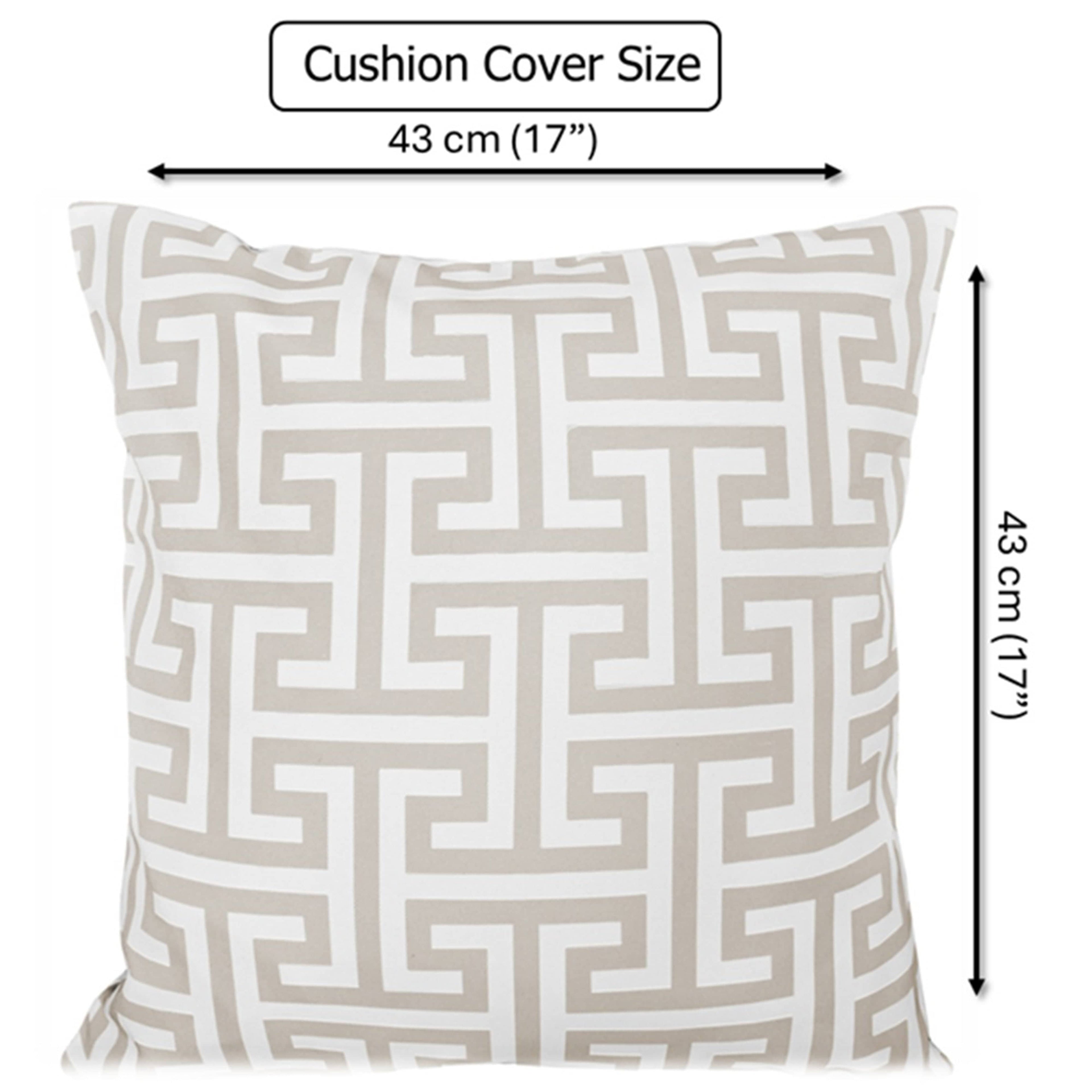 OLIVIA ROCCO Waterproof Cushion Covers – 43x43 cm Outdoor Garden Milano