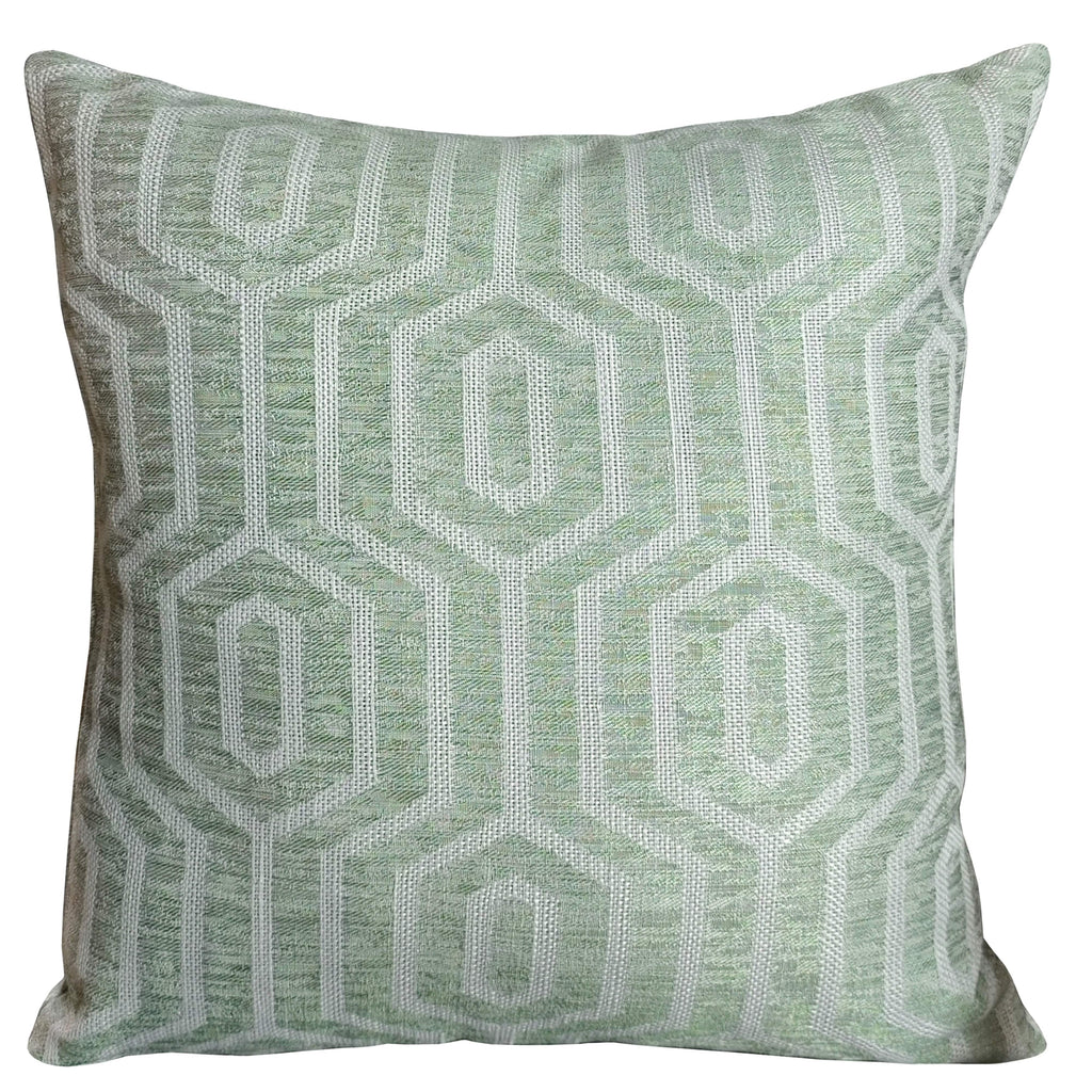 OLIVIA ROCCO Sage Green Cushion Covers 2 Pack – 43x43cm Square Covers