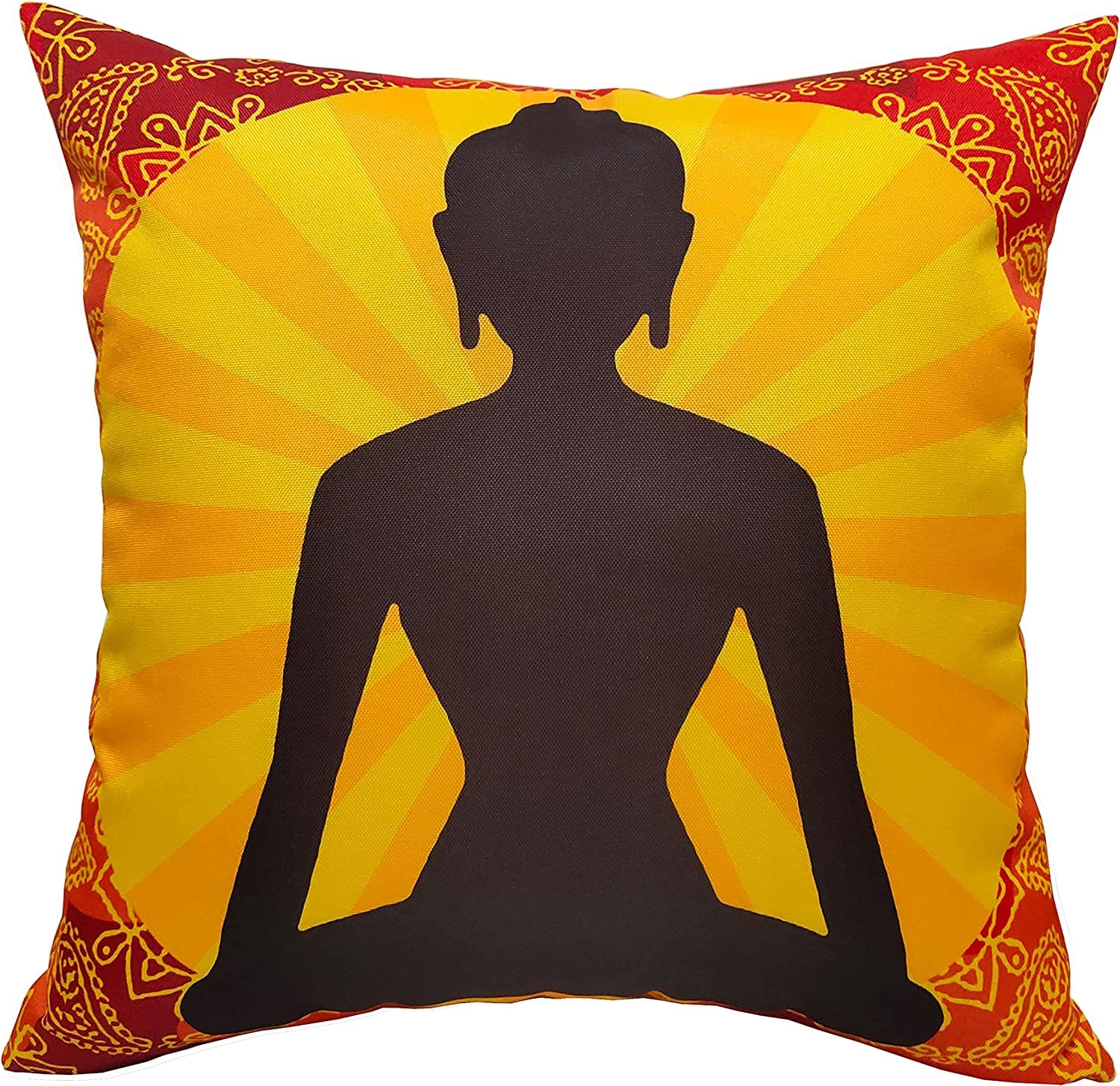 OLIVIA ROCCO Buddha Waterproof Cushion Covers | Reversible 43x43 cm