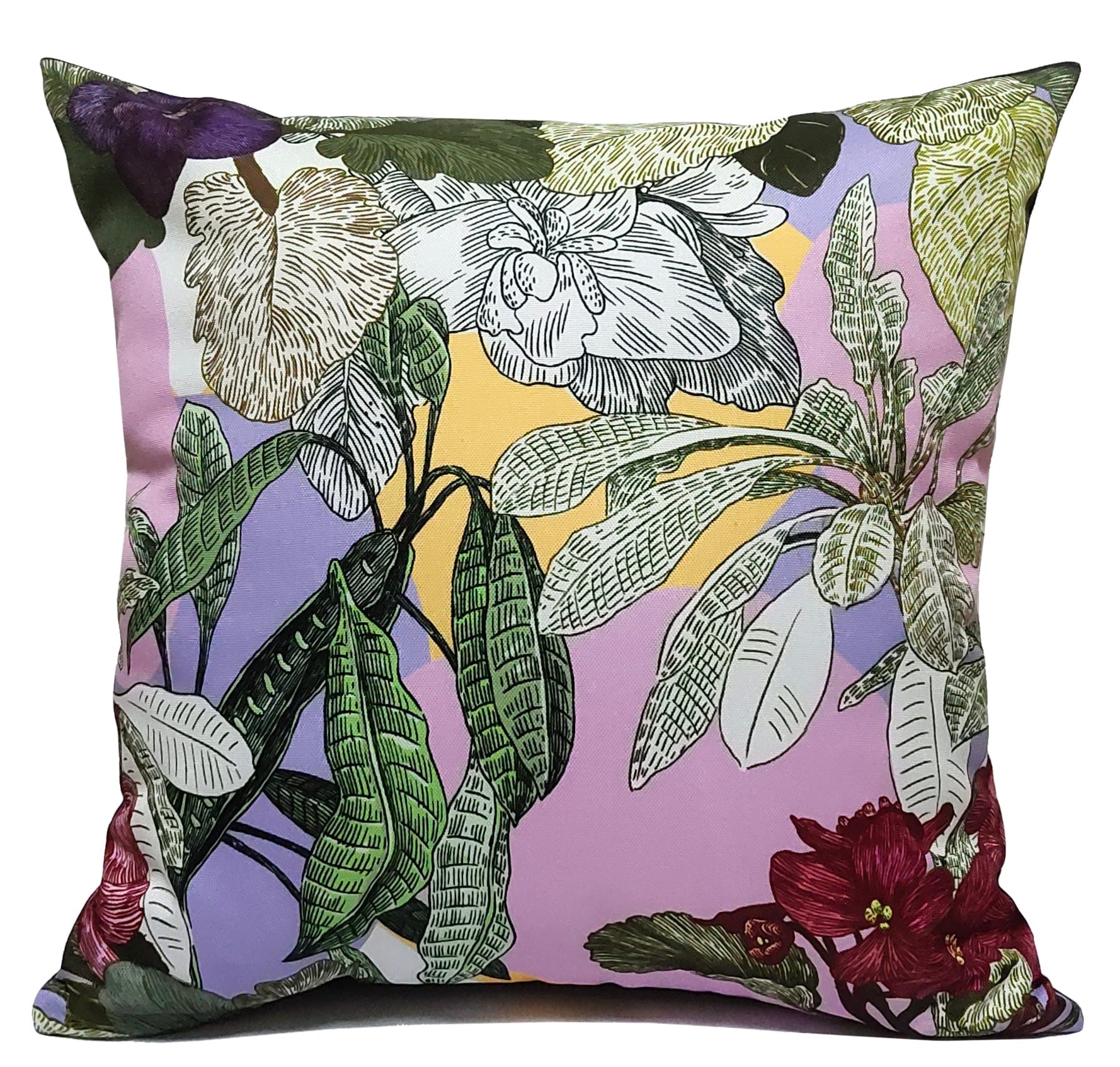OLIVIA ROCCO Waterproof Cushion Covers | Dhalia Lilac Reversible 43x43cm