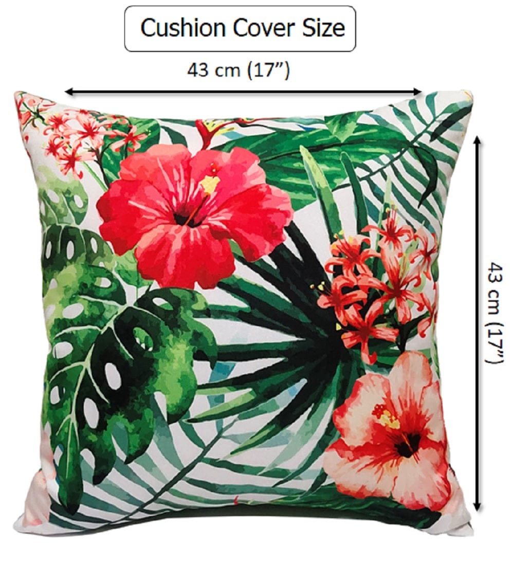OLIVIA ROCCO Gardenia Waterproof Cushion Covers – Reversible 43x43 cm